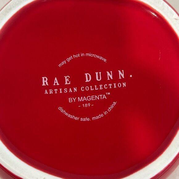 Rae Dunn Artisan Collection by Magenta “Believe” Red Ceramic Christmas Mug. LNWO - Picture 9 of 10
